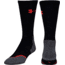Under Armour All Season Wool Boot Socks, Black/Steel, 9-11 Medium, U046-BLK/STL-MD