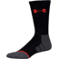 Under Armour All Season Wool Boot Socks, Black/Steel, 9-11 Medium, U046-BLK/STL-MD