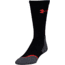 Under Armour All Season Wool Boot Socks, Black/Steel, 9-11 Medium, U046-BLK/STL-MD