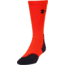 Under Armour All Season Wool Boot Socks, Darkorange/Black, 10-13 Large, U046-DKO/BLK-LG