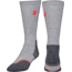 Under Armour All Season Wool Boot Socks, Heather Gray/Rocket Red, 9-11 Medium, U046-HGR/RKT-MD
