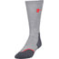 Under Armour All Season Wool Boot Socks, Heather Gray/Rocket Red, 9-11 Medium, U046-HGR/RKT-MD