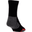 Under Armour All Season Wool Mid Crew Socks, Black, 9-11 Medium, U043-BLK-MD