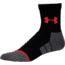 Under Armour All Season Wool Mid Crew Socks, Black, 9-11 Medium, U043-BLK-MD
