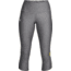 Under Armour Fly Fast Capri - Women's, Charcoal Light Heather, Extra Small, 1320320-019-XS