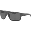 Under Armour Battle Sunglasses with Matte Black Frame and Grey Lens, Medium, UA0004S O6W-KA