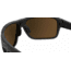 Under Armour Battle Sunglasses with Matte Black Frame and Outdoor Tuned Cobalt Green Mirror Lens, Medium, UA0004S 0VK-W1