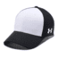 Under Armour Blank Color Blocked Airvent Cap - Men's, Large-Extra Large, Black, 1325822001L-XL
