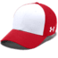 Under Armour Blank Color Blocked Airvent Cap - Men's, Large-Extra Large, Red, 1325822600L-XL