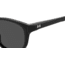 Under Armour Breathe Sunglasses with Shiny Black Frame and Grey Lens, Medium, UA0014GS 807-IR
