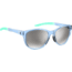 Under Armour Breathe Sunglasses with Transparent Azure Frame and Silver Mirror Lens, Medium, UA0014GS MVU-IC