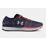 Under Armour Charged Bandit 3 Road Running Shoe - Mens-Grey/Navy-Medium-8.5