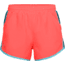 Under Armour Fly By Short, NEON CORAL/Tourmaline Teal/Reflective, SM, 1297125-985-SM