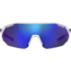 Under Armour Force 2 Sunglasses with Matte White/Grey Frame and Blue Mirror Lens, Medium, UA0011S WWK-W1