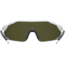 Under Armour Force 2 Sunglasses with Matte White/Grey Frame and Blue Mirror Lens, Medium, UA0011S WWK-W1