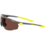 Under Armour Gametime Sunglasses with Matte Opal Grey Frame and Brown Polarized/Hi-Contrast Lens, Medium, UA0003GS 0UV-6A