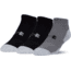 Under Armour Heatgear Tech Socks, Pack of 3, Graphite / Assorted, 7-9 Youth Large, U325-GPH/AST-YL
