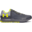Under Armour Horizon RTT Trail Running Shoe - Men's-Rhino/Gray/Yellow-Medium-9.5