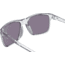Under Armour Hustle JR Sunglasses with Crystal Clear Frame and Green Mirror Lens, Medium, UA7002S 900-Z9