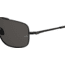 Under Armour Impulse Sunglasses with Matte Black Frame and Grey Polarized Lens, Medium, UA0015GS 003-M9