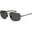 Under Armour Impulse Sunglasses with Matte Black Frame and Grey Polarized Lens, Medium, UA0015GS 003-M9