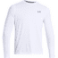 Under Armour Long Sleeve Tech Tee - Men's-White/Steel-Small