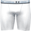 UnderArmour Men's HeatGear Compression Short - White Color 1201164-100