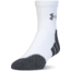 Under Armour Mens All Season Mid Crew Socks, White, 9-11 Medium, U045-WHT-MD