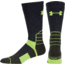 Under Armour Mens Armour Scent Boot Socks, Asphalt Heather, 9-11 Medium, U728-APH-MD