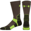 Under Armour Mens Armour Scent Boot Socks, Heartstone, 9-11 Medium, U728-HST-MD
