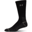 Under Armour Mens Hitch Charged Wool Socks, Black/Canvas, 10-13 Large, U722-BLK/CAN-LG