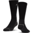 Under Armour Mens Hitch Charged Wool Socks, Black/Canvas, 10-13 Large, U722-BLK/CAN-LG