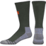 Under Armour Mens Hitch Lite 3.0 Socks, Combat Green/Volcano Orange, 9-11 Medium, U731-COM/VOL-MD