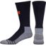 Under Armour Mens Hitch Lite 3.0 Socks, Dark Navy/Volcano Orange, 9-11 Medium, U731-DKN/VOL-MD