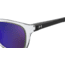 Under Armour Raid Sunglasses with Crystal-Black Temples Frame and Blue Mirror Lens, Medium, UA0013GS 900-Z0