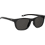 Under Armour Raid Sunglasses with Shiny Black Frame and Grey Polarized Lens, Medium, UA0013GS 807-M9