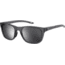 Under Armour Raid Sunglasses with Transparent Grey Frame and Silver Mirror Lens, Medium, UA0013GS KB7-T4