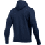 Under Armour Rival Fitted Pull Over, Midnight Navy/White, XL, 1302292-410-XL
