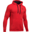 Under Armour Rival Fitted Pull Over Hoodie - Men's, Red/Black, Extra Large, 1302292-600-XL