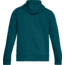 Under Armour Rival Fitted Pull Over Hoodie - Men's, Tourmaline Teal/Stealth Gray, Extra Large, 1302292-716-XL
