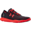 Under Armour SpeedForm Apollo Vent Road Running Shoe - Men's-Black/Red-Medium-9.5 US
