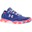 Under Armour SpeedForm Apollo Vent Road Running Shoe - Womens-Blue/Pink/White-Medium-8.5 US