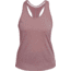 Under Armour Streaker Tank - Women's, Steel Light Heather/Neon Coral/Reflective, Large, 1271522-037-LG