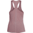 Under Armour Streaker Tank, STEEL LIGHT HEATHER/NEON CORAL/Reflective, LG, 1271522-037-LG