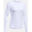 Under Armour Sunblock Long Sleeve Shirt - Women's-White-Small