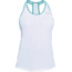 Under Armour Swyft Racer Tank - Women's, White/Desert Sky/Reflective, Large, 1318420-101-LG