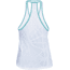 Under Armour Swyft Racer Tank - Women's, White/Desert Sky/Reflective, LG, 1318420-101-LG