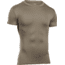 Under Armour Tactical HeatGear Compression Short Sleeve T-Shirt - Mens, Federal Tan, Small, 1216007499SM