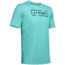 Under Armour UA Fish Logo T-Shirt - Mens, Extra Large, Radial Turquoise, 1331201482XL