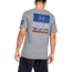 Under Armour UA Freedom Fierce Competitor T-Shirt - Mens, 2XL, Steel, 13521490352X